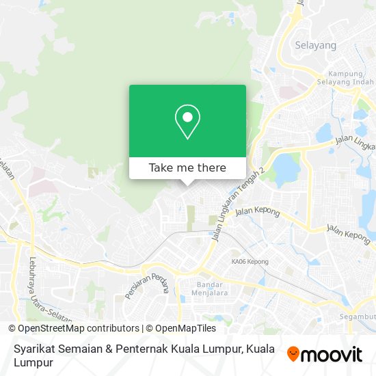 Syarikat Semaian & Penternak Kuala Lumpur map