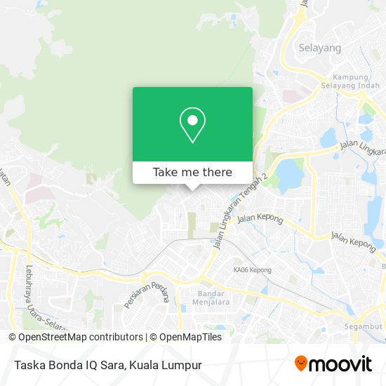 Taska Bonda IQ Sara map