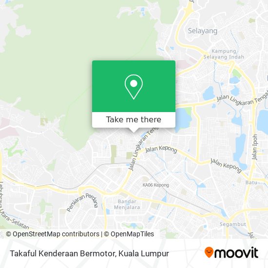 Takaful Kenderaan Bermotor map