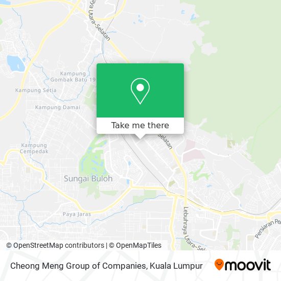 Cheong Meng Group of Companies map