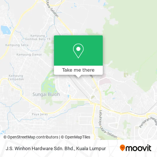 J.S. Winhon Hardware Sdn. Bhd. map