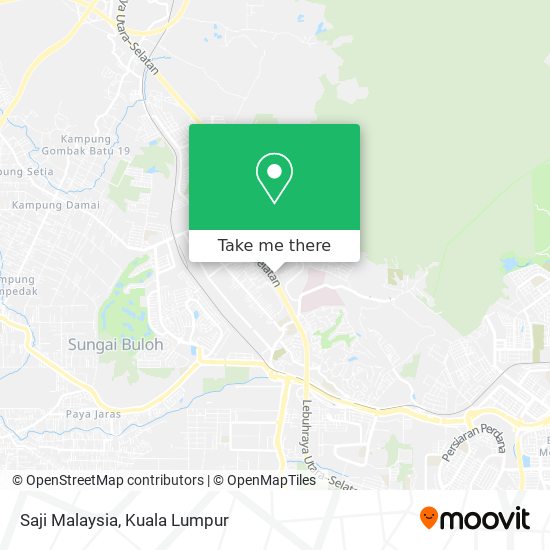 Saji Malaysia map