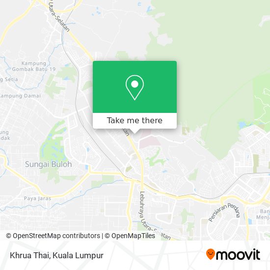 Khrua Thai map