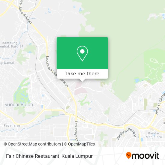 Fair Chinese Restaurant map