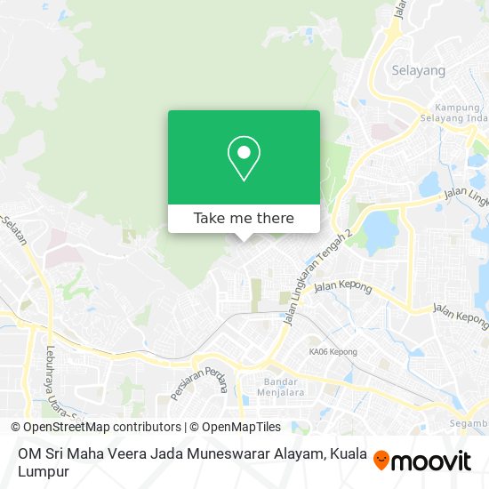 Peta OM Sri Maha Veera Jada Muneswarar Alayam