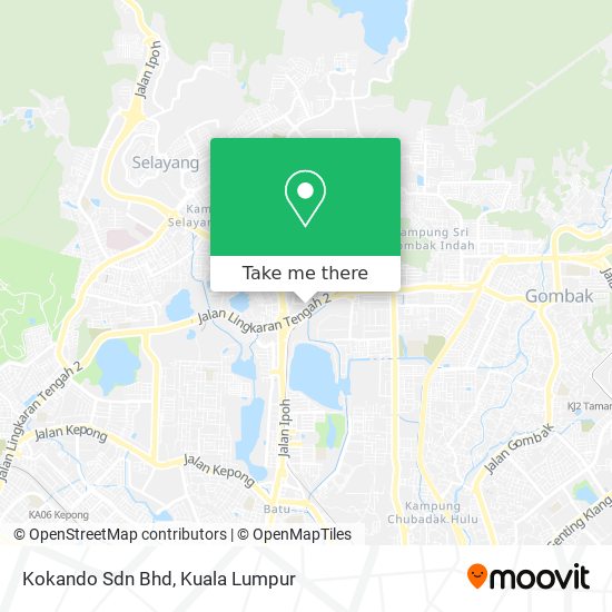 Kokando Sdn Bhd map