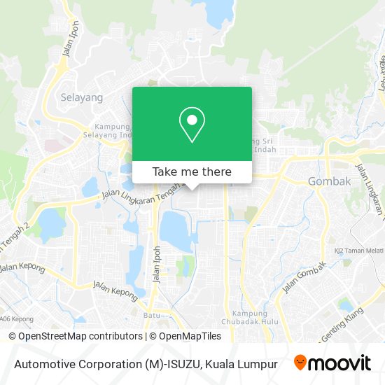 Automotive Corporation (M)-ISUZU map