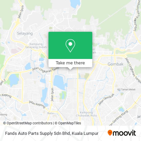 Fands Auto Parts Supply Sdn Bhd map