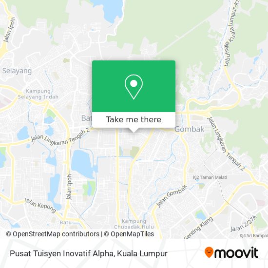 Pusat Tuisyen Inovatif Alpha map