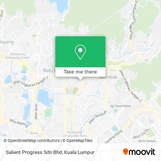 Salient Progress Sdn Bhd map