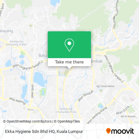 Ekka Hygiene Sdn Bhd HQ map