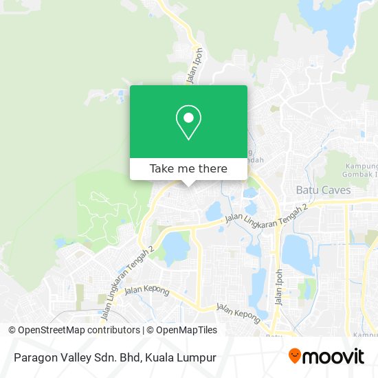 Paragon Valley Sdn. Bhd map