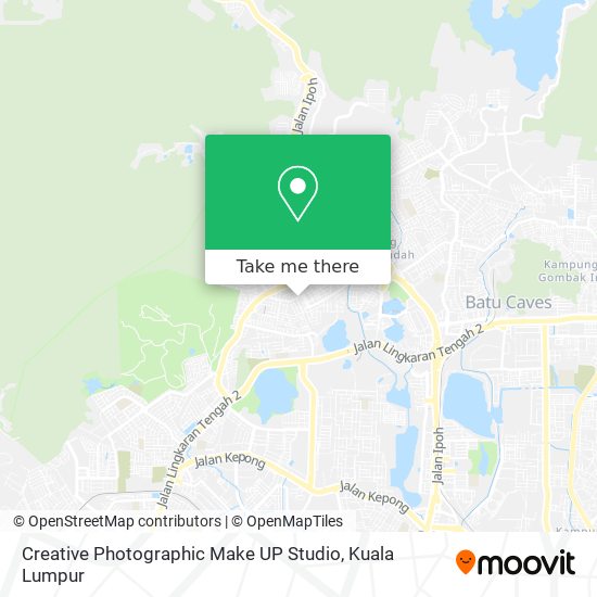 Creative Photographic Make UP Studio map