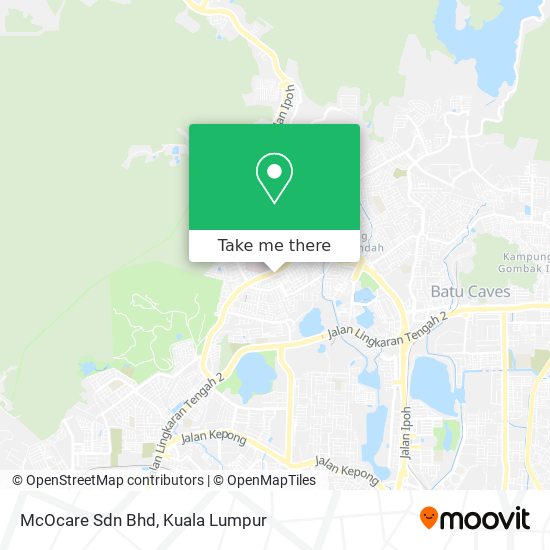 McOcare Sdn Bhd map