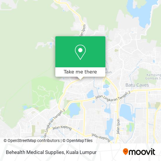 Behealth Medical Supplies map