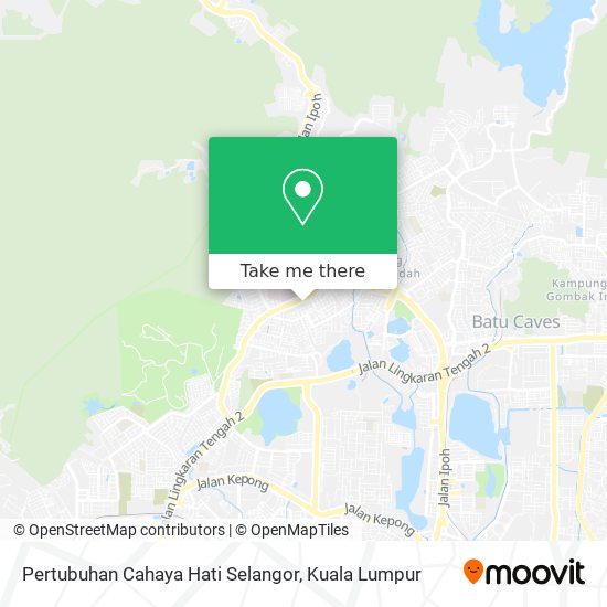 Pertubuhan Cahaya Hati Selangor map