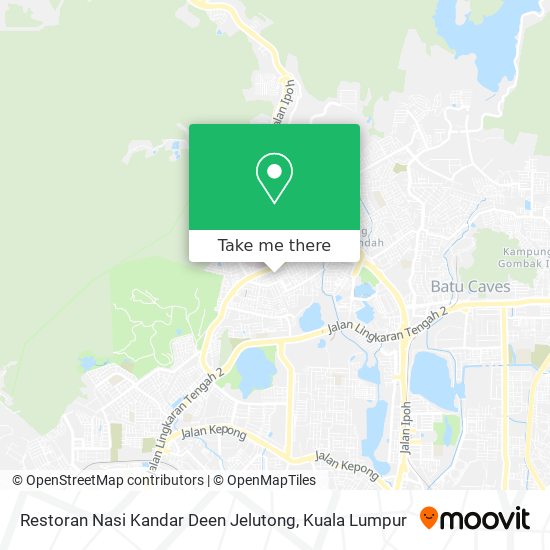 Restoran Nasi Kandar Deen Jelutong map