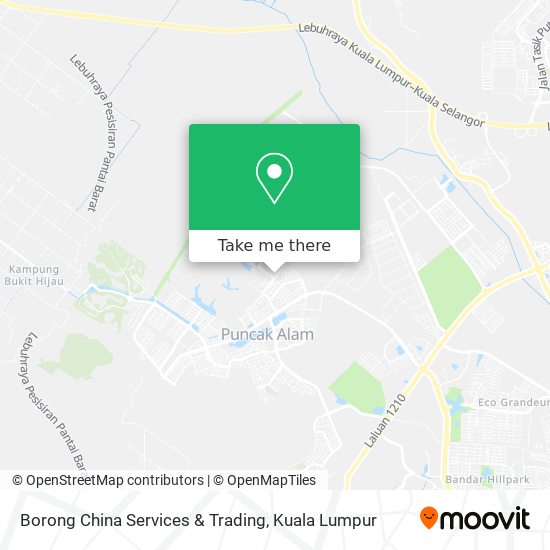 Borong China Services & Trading map