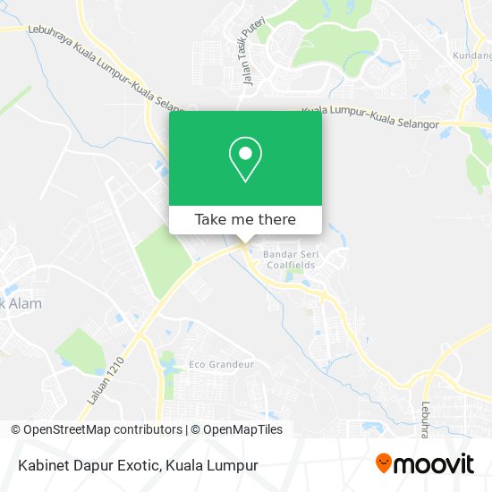 Kabinet Dapur Exotic map