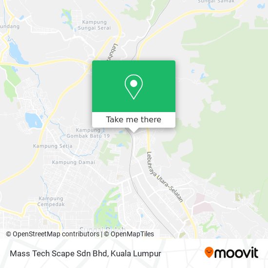 Mass Tech Scape Sdn Bhd map