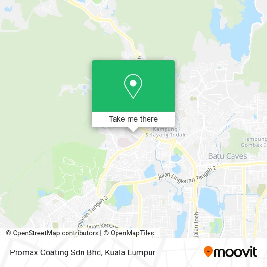 Promax Coating Sdn Bhd map