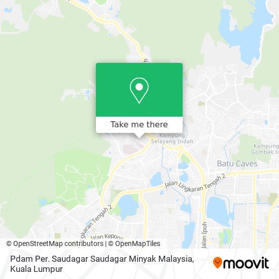 Pdam Per. Saudagar Saudagar Minyak Malaysia map