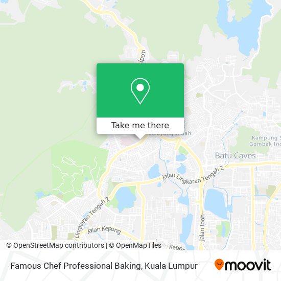Famous Chef Professional Baking map