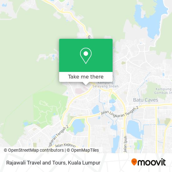Peta Rajawali Travel and Tours