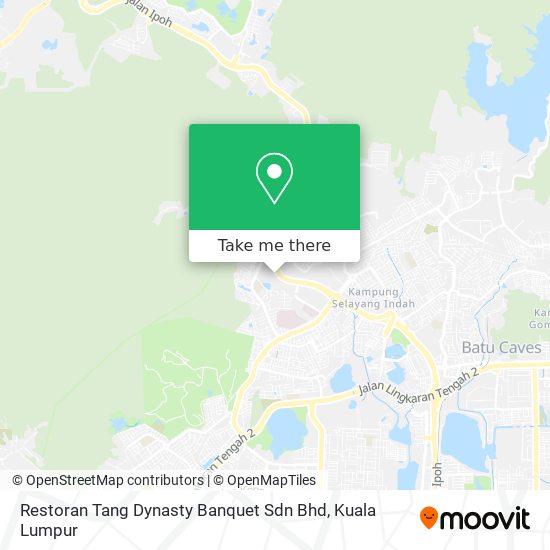 Restoran Tang Dynasty Banquet Sdn Bhd map