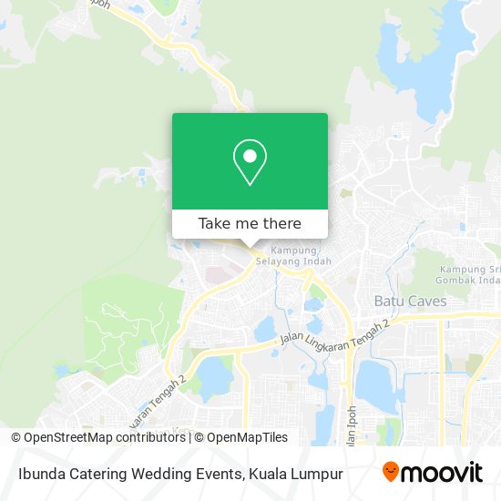 Ibunda Catering Wedding Events map