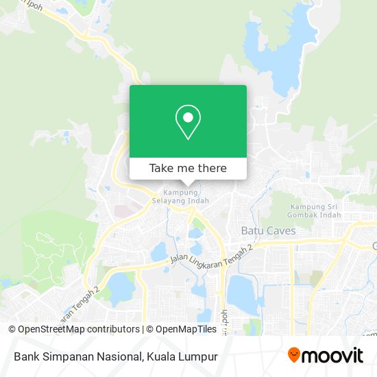 Bank Simpanan Nasional map