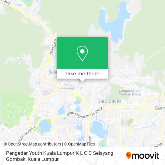 Pengedar Youth Kuala Lumpur K L C C Selayang Gombak map