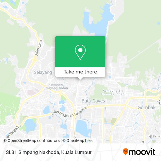 Peta SL81 Simpang Nakhoda