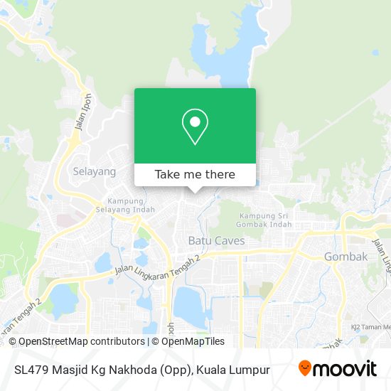SL479 Masjid Kg Nakhoda (Opp) map