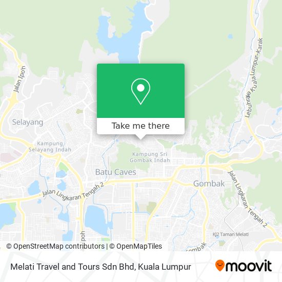 Melati Travel and Tours Sdn Bhd map