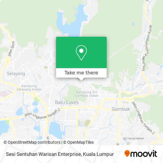 Sesi Sentuhan Warisan Enterprise map