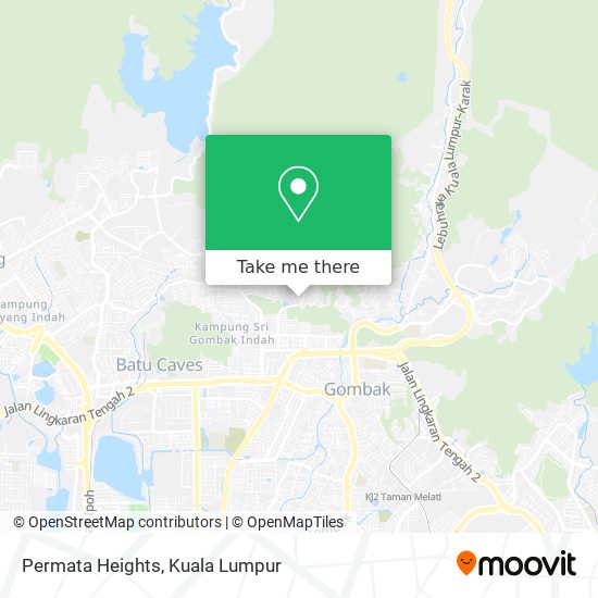 Permata Heights map