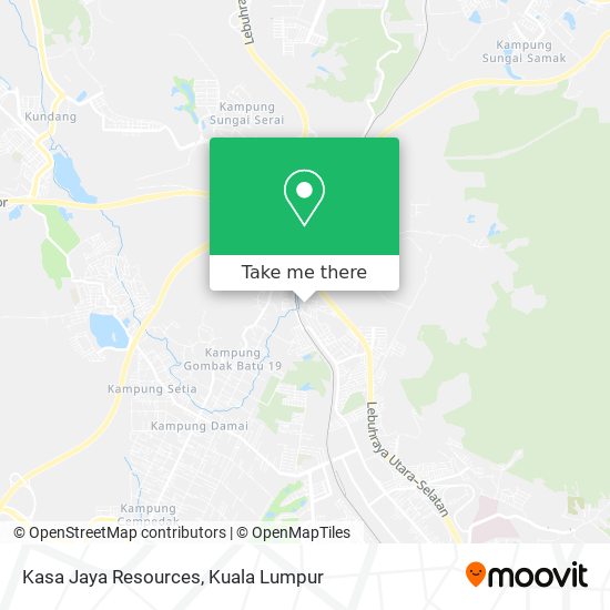 Kasa Jaya Resources map