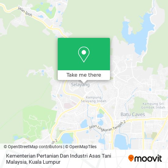 Peta Kementerian Pertanian Dan Industri Asas Tani Malaysia