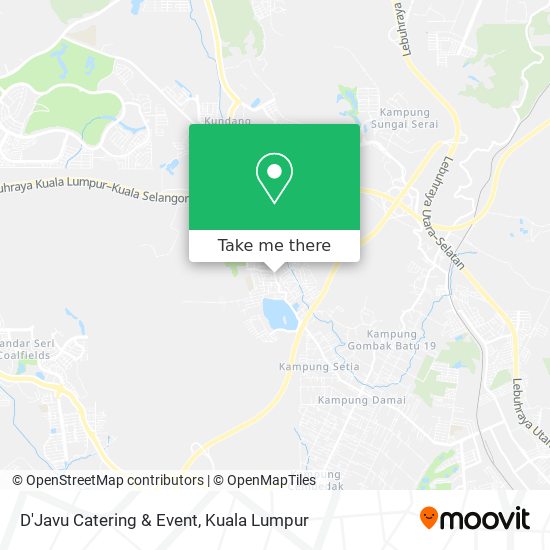 D'Javu Catering & Event map