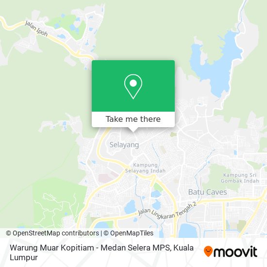 Warung Muar Kopitiam - Medan Selera MPS map