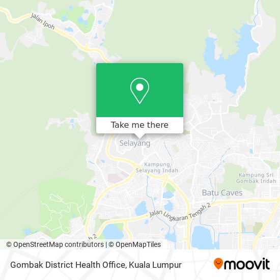 Peta Gombak District Health Office