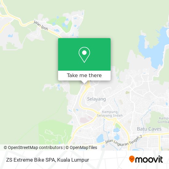 ZS Extreme Bike SPA map