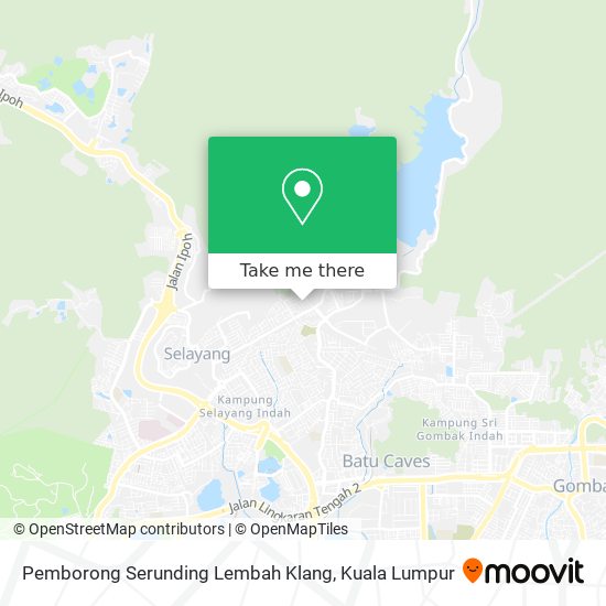 Pemborong Serunding Lembah Klang map