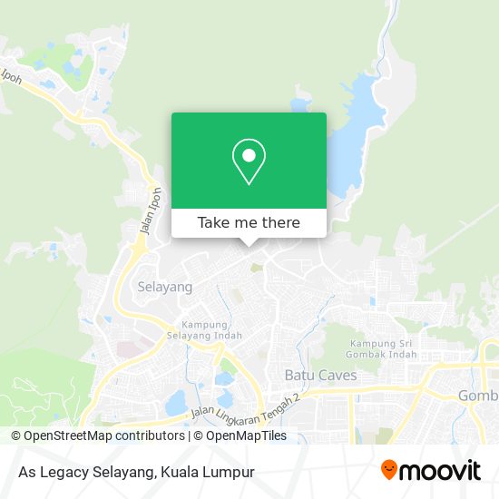 As Legacy Selayang map