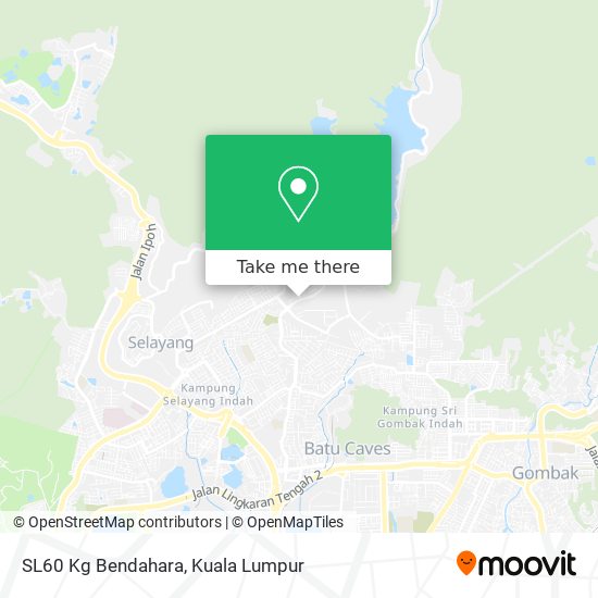 SL60 Kg Bendahara map