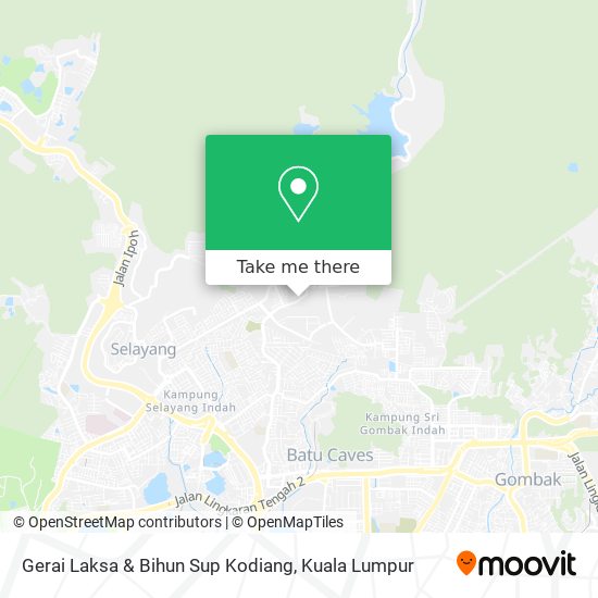 Gerai Laksa & Bihun Sup Kodiang map