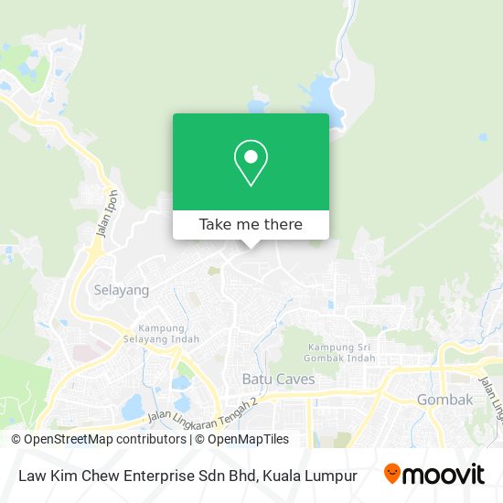 Law Kim Chew Enterprise Sdn Bhd map