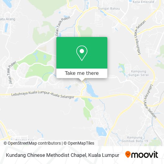 Kundang Chinese Methodist Chapel map