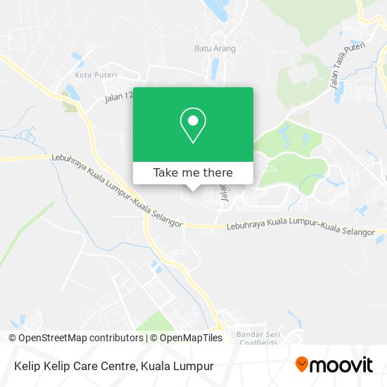 Kelip Kelip Care Centre map